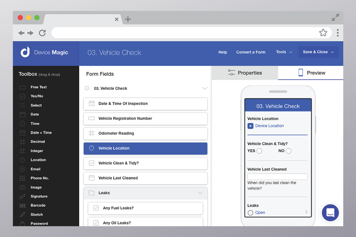 drag and drop app builder free