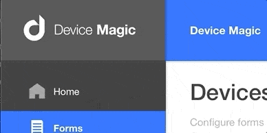 Device Magic dashboard responsive logo customization