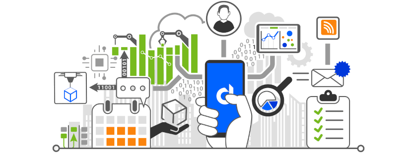 Device Magic workflow and automation graphic