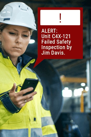Urgent alerts sent to mobile devices