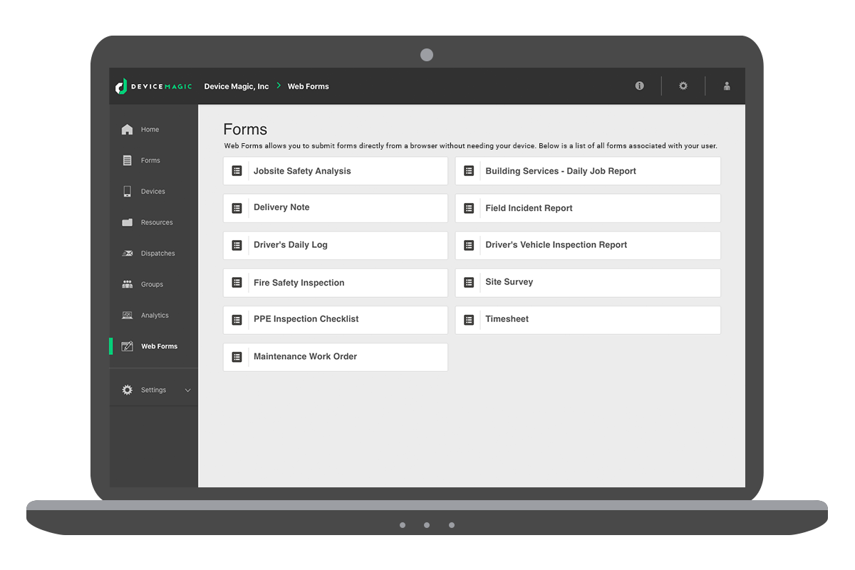 Web Forms App