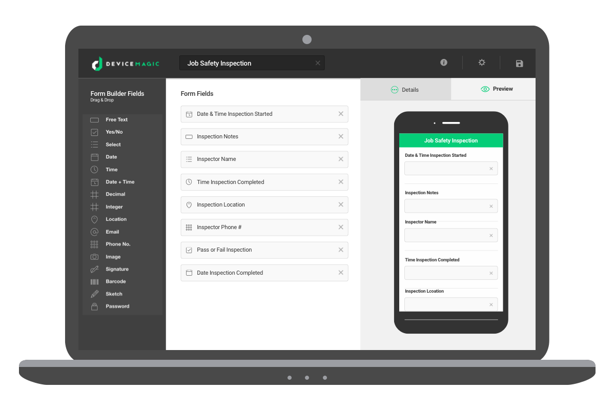 Build Custom Form Templates For Digital Forms Device Magic